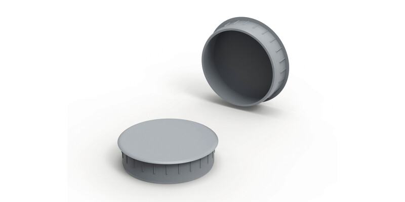 Cover Caps D35/38mm Pl Matt Nkl