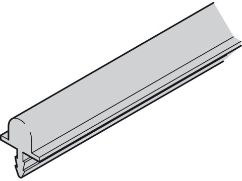 Bottom Running Track, for Sliding Cabinet Doors, Slido F-Line15 55A