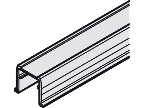 Bottom Guide Track, for Sliding Cabinet Doors, Slido F-Line31