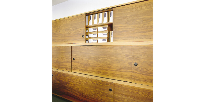 Fitting Set, for Sliding Cabinet Doors, Hawa-Miniroll