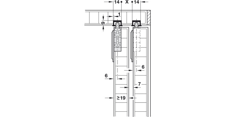 Hawa-Miniroll 25 FitSet 2Door