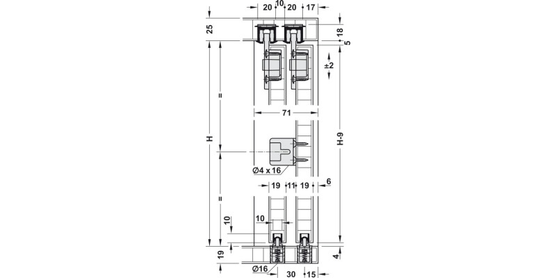 Hawa Clipo 36H IF FitSet 3Dr