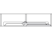 Slido F-Flush52 20A FitSet 2Dr 450mm Blk