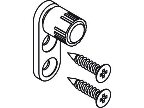 Adjustable Stop Bumper, for Folding and Pivoting Cabinet Doors, Hawa-Folding Con