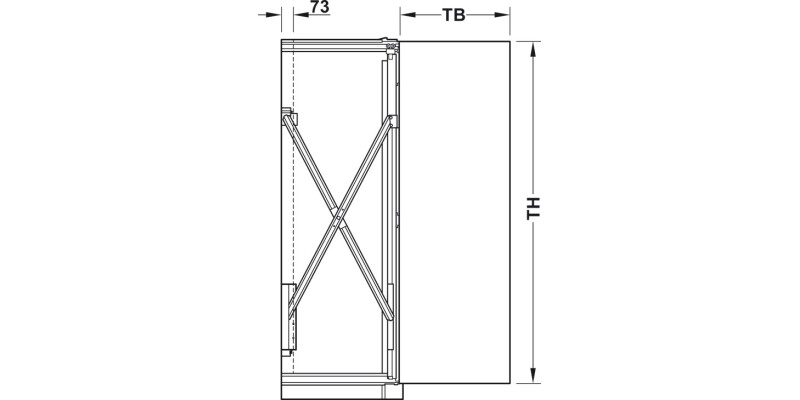 Hawa Concepta 25 SC Set 1250-1850mm 25kg
