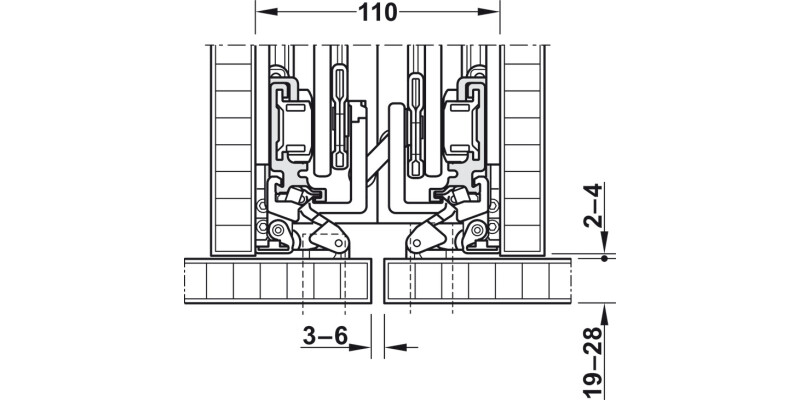 Hawa Concepta 25 SC Set 1250-1850mm 25kg