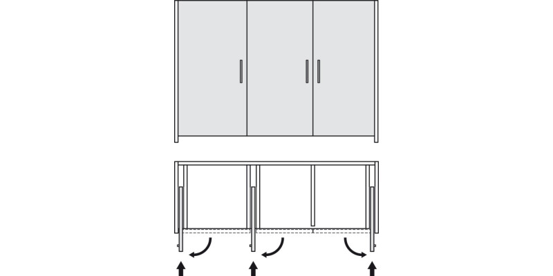 Hawa Concepta 25 SC Set 1250-1850mm 25kg