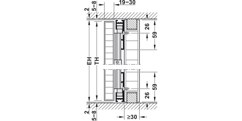 Hawa Concepta 30 SC Set 1851-2300mm 30kg
