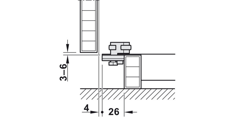Hawa Concepta 40 SC Set 1851-2500mm 40kg