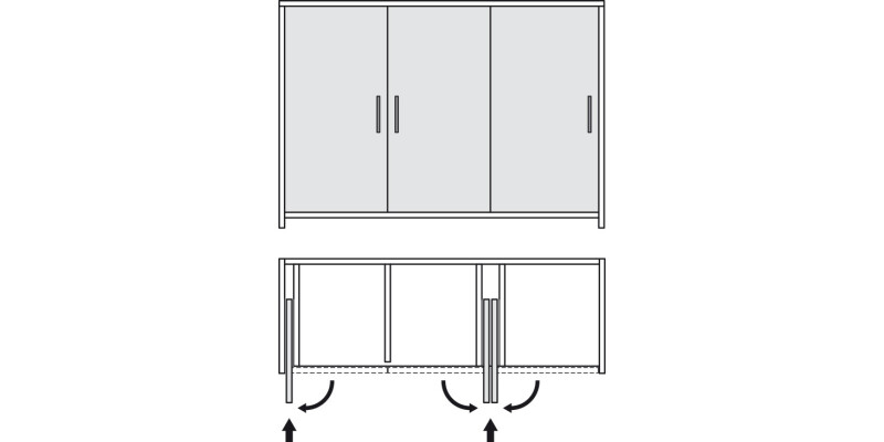 Hawa Concepta 40 SC Set 1851-2500mm 40kg