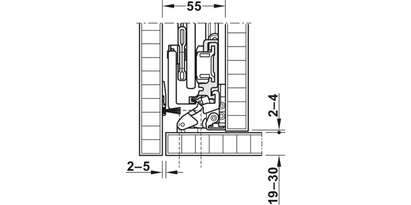 Hawa Concepta 40 SC Set 1851-2500mm 40kg