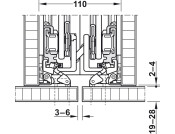 Hawa Concepta 40 SC Set 1851-2500mm 40kg