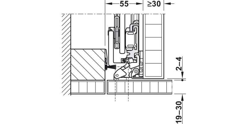 Hawa Concepta 40 SC Set 1851-2500mm 40kg