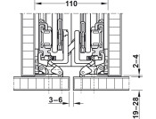 Hawa Concepta 40 SC Set 1851-2500mm 40kg
