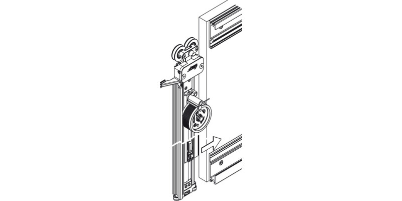Hawa Concepta 50 SC Set 2301-2850mm 50kg