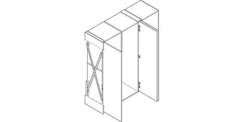 Hawa Concepta 50 SC Set 2301-2850mm 50kg