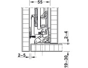 Hawa Concepta 50 SC Set 2301-2850mm 50kg