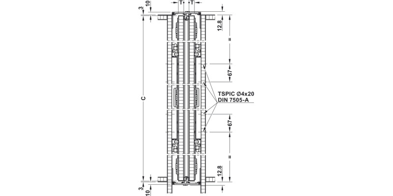 Slido F-Park72 50A 1Dr Set 560/1200-1400