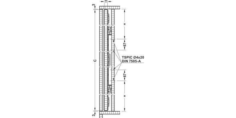 Slido F-Park72 50A 1Dr Set 560/1200-1400