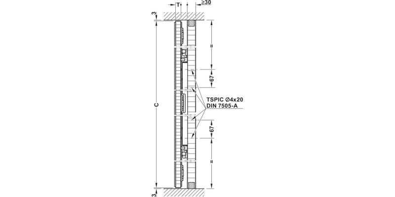 Slido F-Park72 50A 1Dr Set 560/1200-1400