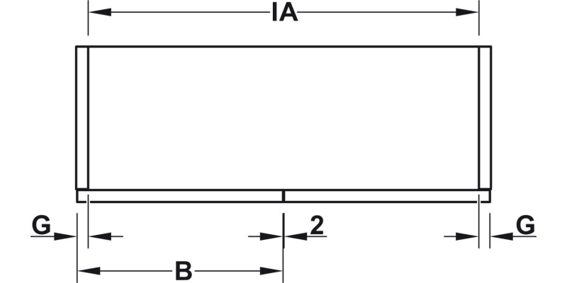 Slido F-Fold61 25A Adj Hinge wo Cov LH