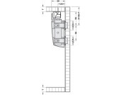 Slido F-Fold61 25A Adj Hinge wo Cov LH