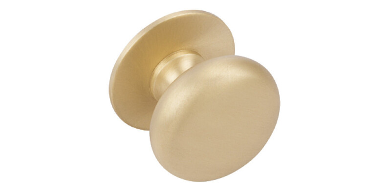 Knob, Brass, &Oslash; 30-35 mm, Delia