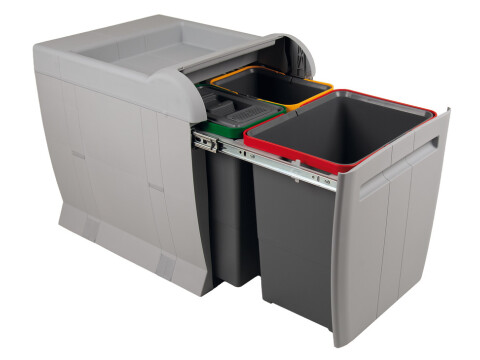 City Pull Out Waste Bin, for Hinged Door Cabinets