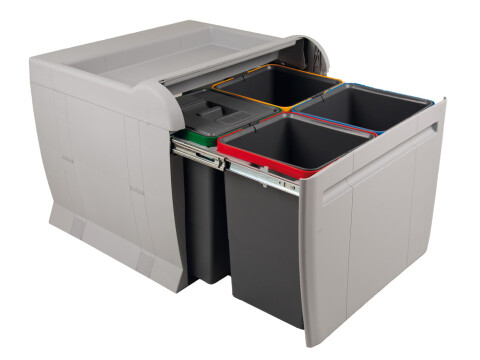 City Pull Out Waste Bin, for Hinged Door Cabinets