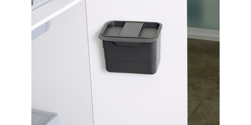 Ninka BioBin Door Mnt Fitting Pl Dk Gry