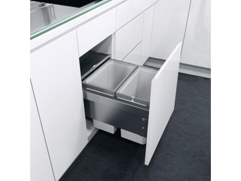 Pull Out Waste Bin, For Cabinet Width 400 mm, Vauth-Sagel VS ENVI Space Pro