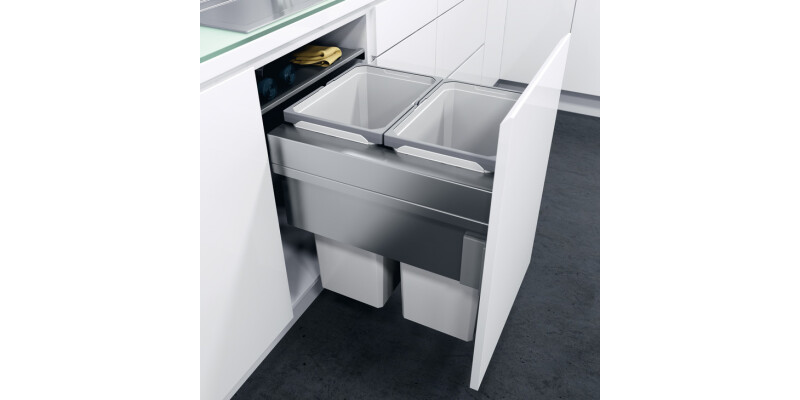 Pull Out Waste Bin, 450 mm, Vauth-Sagel VS ENVI Space XX Pro S / Pro