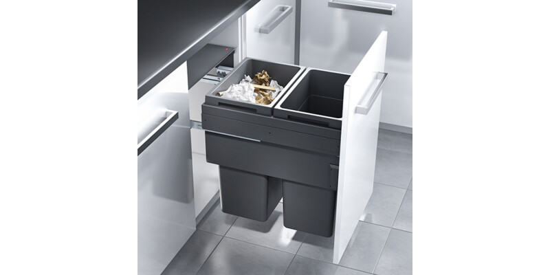 Pull Out Waste Bin, Euro-Cargo, Hailo