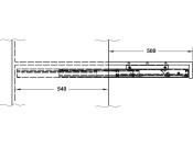OPLA PO W/T w Shelf 40kg 1200mm St/AA