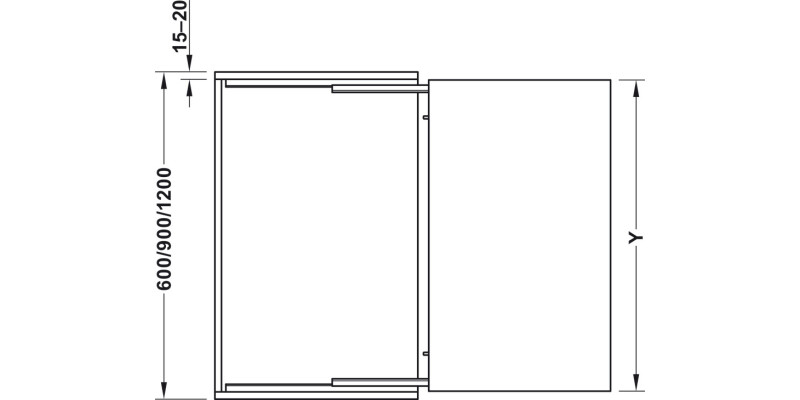 OPLA TOP PO W/T 40kg 900mm St/AA Slv