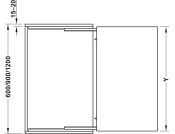OPLA TOP PO W/T 40kg 1200mm St/AA Slv