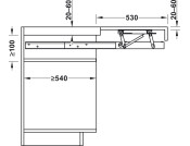OPLA TOP PO W/T 40kg 1200mm St/AA Slv