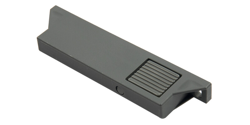 Inset Drawer Latch, Plastic, Grass