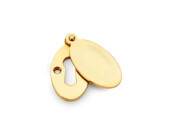 Alexander and Wilks Standard Profile Ellipse Escutcheon with Harris Design Cover