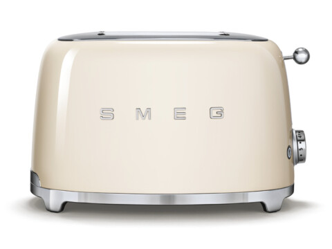Toaster, Two Slice with Two Large Slots, Smeg 50 s Style