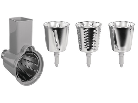 Slicer and Grater Kit, for Stand Mixers, Smeg 50 s Retro Style