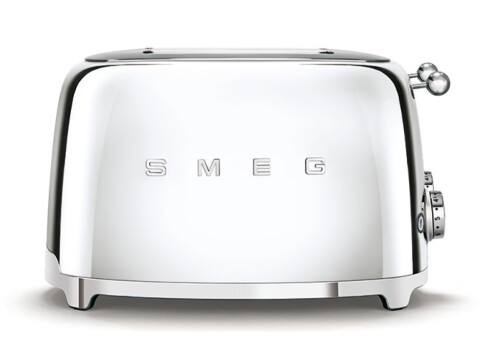 Toaster, Four Slice with Four Wide Slots, Smeg 50 s Retro Style