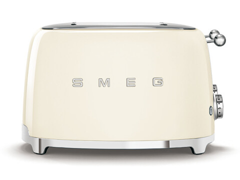 Toaster, Four Slice with Four Wide Slots, Smeg 50 s Retro Style