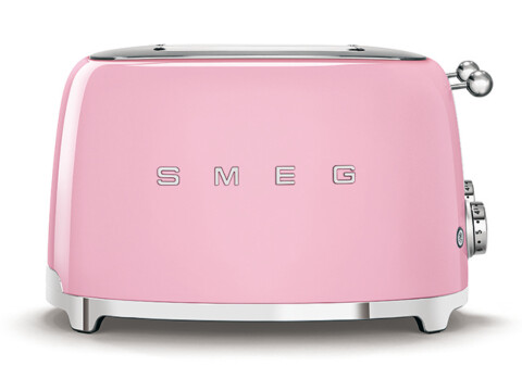 Toaster, Four Slice with Four Wide Slots, Smeg 50 s Retro Style