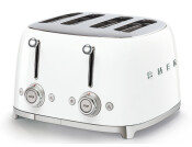 Smeg TSF03WHUK Toaster 4 Slc Wht