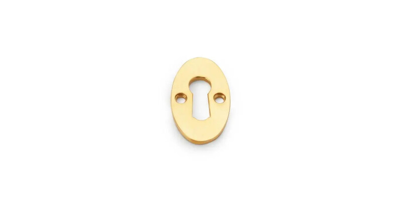 Alexander and Wilks Standard Key Profile Ellipse Escutcheon