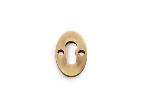 Alexander and Wilks Standard Key Profile Ellipse Escutcheon