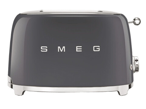 Toaster, Two Slice with Two Large Slots, Smeg 50 s Style