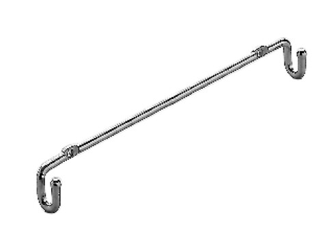 Door Front Mounting Rail, for use with Laundry Baskets