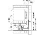 MX Slim A Drw Sides 13/89/270mm St Ant
